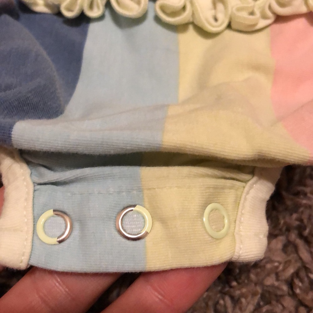 CUTE RuffleButts Romper - Picture 3 of 4